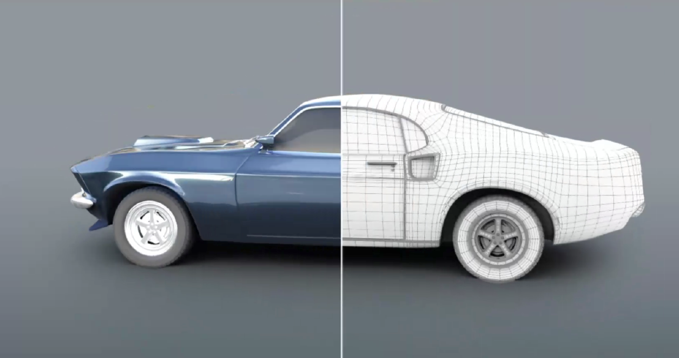 1969 Ford Mustang Boss 429  for industrial and automotive design.