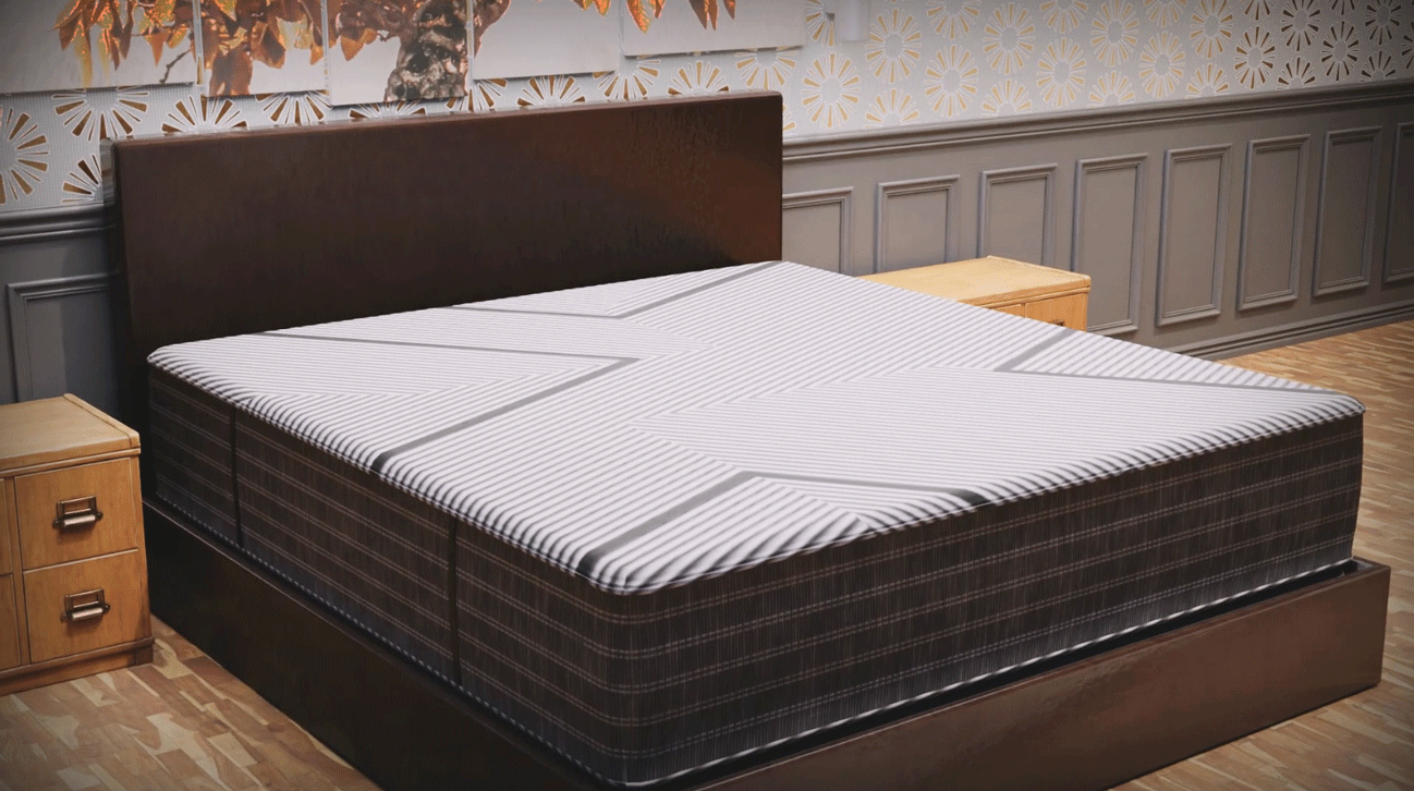 3D prop model for brand marketing bed  mattress  